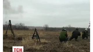 Бойовики активно стріляють із мінометів на Донецькому та Маріупольському напрямках