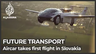 Flying car completes first inter-city flight in Slovakia