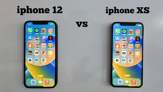 iphone XS VS iphone 12 in 2024 || Speed Test