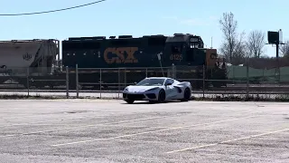 Railfanning with some friends the day before the eclipse in Buffalo, NY