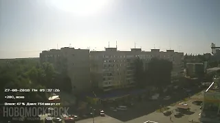 Timelapse 27-08-2018 - Новомосковск, Украина