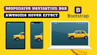 How to Create Responsive Navigation Bar With Bootstrap 5 - Bangla Tutorial