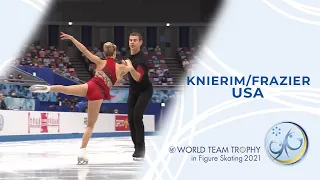 Knierim / Frazier (USA) | Pairs Short Program | ISU World Figure Skating Team Trophy