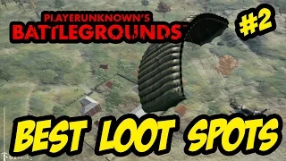 Playerunknown's Battlegrounds - BEST LOOT SPOTS #2