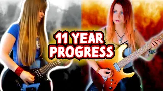 11 Year Guitar Progress