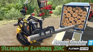 Silverrun Lumber Inc | Episode 2 | Let the Lumber hit the FLOOOOR| Farming Simulator 22