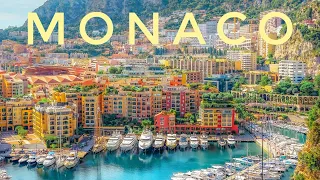 Monaco 🇮🇩 | Monte-Carlo | Provence | 4K | Walking Tour | French Riviera | South of France