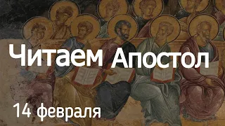 Апостол 14 февраля 2023 года