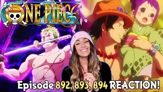 ENTER WANO! One Piece Episode 892, 893, 894 REACTION!