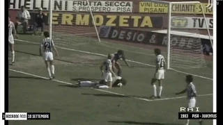 Pisa - Juventus 0-0 (18.09.1983) 2a Andata Serie A.