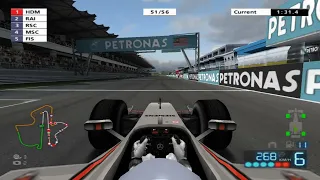 F1 2006 PS2 Career Mode (Hard) - S02 Sepang - Race