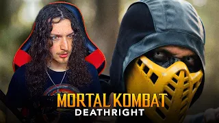 MORTAL KOMBAT: DEATHRIGHT Reaction! (Scorpion VS Sub-Zero Short Film)