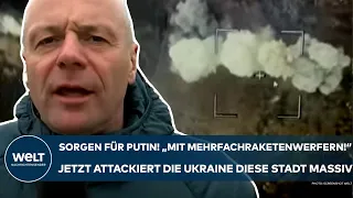 PUTINS KRIEG: "Mit Mehrfachraketenwerfern!" Diese russische Stadt wird jetzt massiv attackiert!