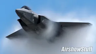 F-35 Lightning II Demo With VAPOR! - Cleveland National Airshow 2019