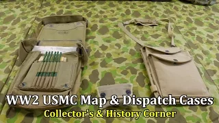 World War 2: USMC Map and Dispatch Cases | Collector's & History Corner