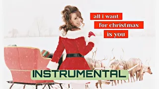 Mariah Carey - All I Want For Christmas Is You (Instrumental Lower Key - F Key) [with BG vocals]