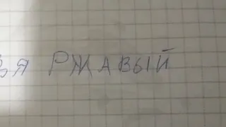 Володя Ржавый  рулит