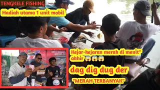 Gebyar Mobilan Tengkele Fishing || Dag Dig Dug kejar-kejaran Ikan Merah di menit_menit Terakhir