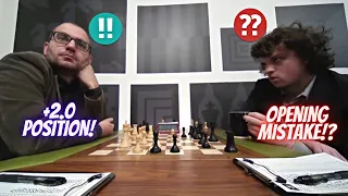 Hans Niemann In *Trouble* after Just 15 Moves In the Opening!?😧|| U.S CHESS CHAMPIONSHIP🏆