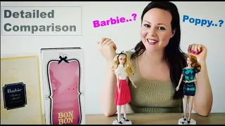 Silkstone Barbie VS Poppy Parker doll (detailed comparison)