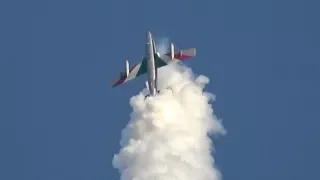 Amazing Solo Pilot from the Frecce Tricolori Italian Air Force