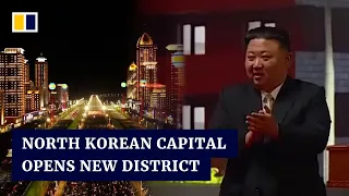 Kim Jong-un unveils new residential district in North Korean capital