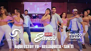 ESTO ES GRUPO ESENCIA FT. MARCO Y SARA / MARACAS (MADRID 2022 ) AQUI ESTOY YO - BELLAQUITA - SIN TI