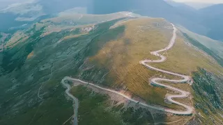 Transalpina (DN67C) from the air