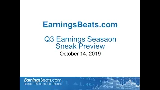 Q3 Earnings Season - Sneak Preview