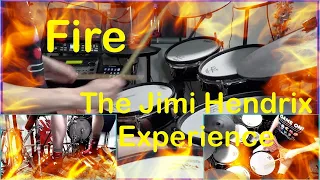 Fire - The Jimi Hendrix Experience (Drum Cover - Electric drum set)