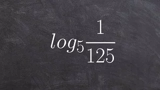 Evaluating a Logarithm of a Fraction