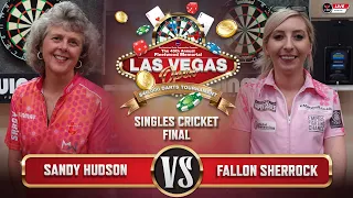 Sandy Hudson vs Fallon Sherrock | Singles Cricket Final | Las Vegas Open