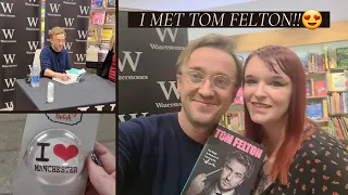 I met Tom Felton!! Manchester October 22!😍😭🙊