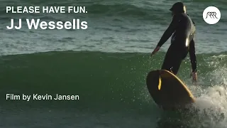 Traditional longboarder, JJ Wessels | excerpt from "PLEASE HAVE FUN."