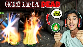 FIRE TRAP 🔥 GRANNY 5 NEW UPDATE | HORROR GAMEPLAY