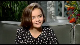 Rewind: 11-year-old Christina Ricci "Addams Family" interview (1991)
