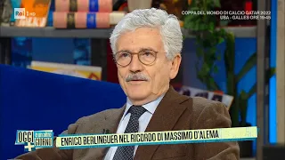 Enrico Berlinguer nel ricordo di Massimo D'Alema - Oggi è un altro giorno 21/11/2022