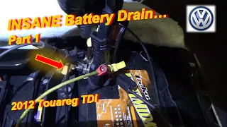 INSANE Battery Drain (VW Touareg TDI - Part 1)