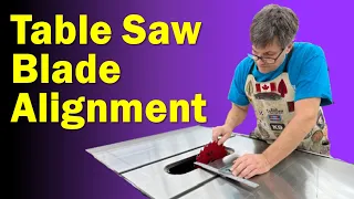 Table Saw Blade Alignment | Perfect Cuts