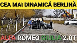 Cea mai DINAMICĂ berlină - ALFA GIULIA 2.0 turbo