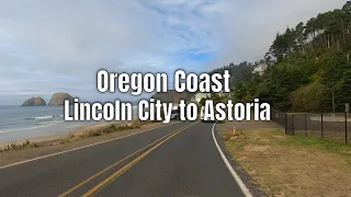 Oregon Coast 4 Hour Drive via Pacific Coast Highway 101 4k60