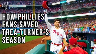 THAT TIME Phillies Fans Turned Trea Turner's Season Around