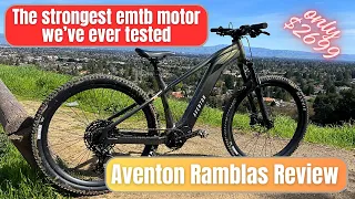 Aventon Ramblas Review - best, cheap emtb with mid-drive 100nm motor - 10 pros & 5 cons.