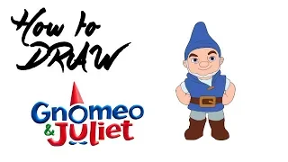 How to Draw Gnomeo | Gnomeo & Juliet | #Cartooning 4 Kids speed art