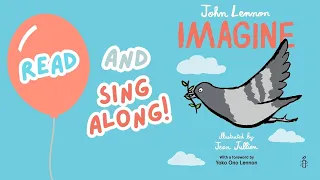"Imagine" by John Lennon Children's Book Singalong Lyric Video | The Beatles Music for Kids