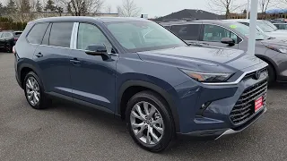 2024 Toyota Grand Highlander HYBRID Limited AWD in Storm Cloud