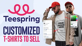 How To Create Customized T Shirts To Sell on Teespring (2024) Tutorial