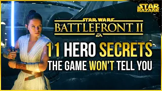 Battlefront 2 Tips | 11 Hero And Villain Secrets Battlefront Tips