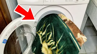 How to Wash a Large Blanket if IT Does Not Fit in the Washing Machine