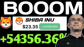 ALL' TIME HIGH 10,0000% 1₹ CONFIRM😱SHIBA INU COIN अब आएगा तुफान🤯 SHIBA NEWS TODAY